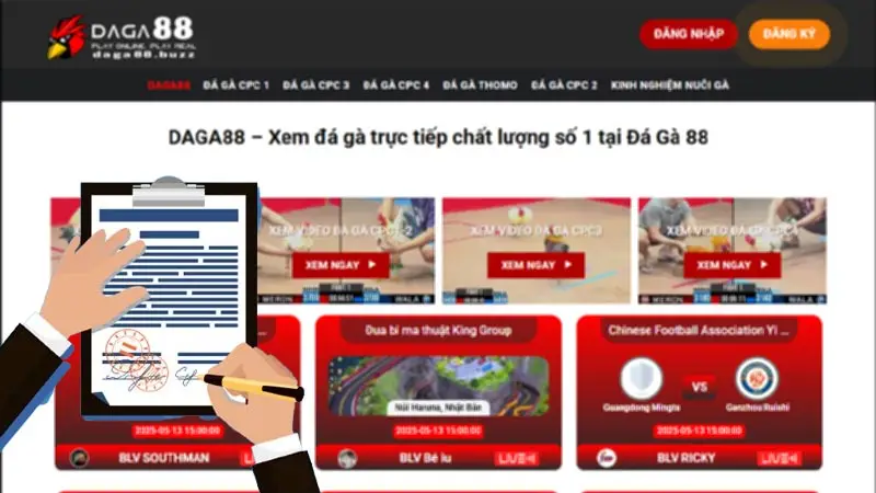 Điều khoản sử dụng cho kê thủ cần nắm khi xem trực tiếp đá gà Điều khoản sử dụng cho kê thủ cần nắm khi xem trực tiếp đá gà